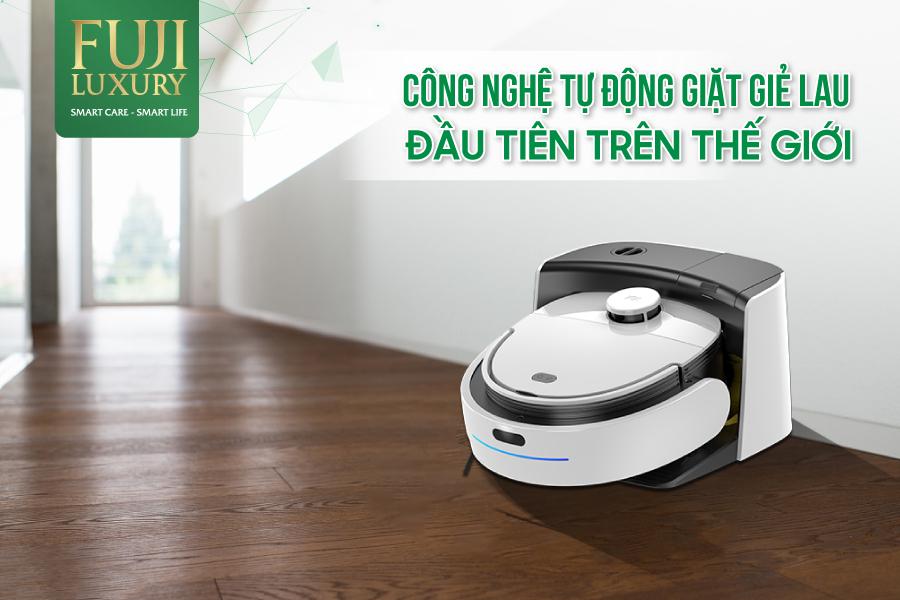 Long Chun lựa chọn robot hút bụi Fuji T10 Max