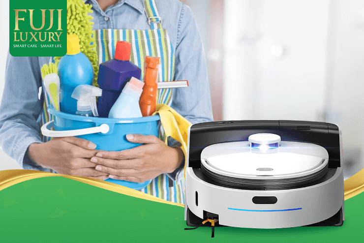 Hãy bảo vệ sức khỏe của bạn trong quá trình vệ sinh robot