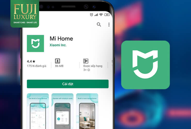 Ứng dụng điều khiển các thiết bị công nghệ Mihome độc quyền của Xiaomi