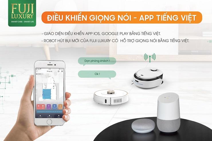 app điều khiển giọng nói bằng tiếng Việt