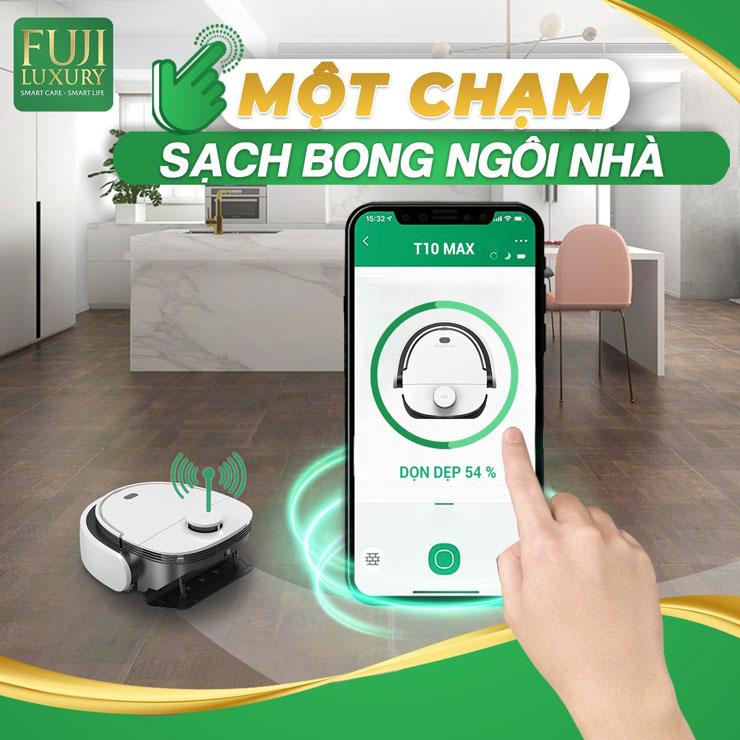 robot hút bụi cho nhà nhiều tầng