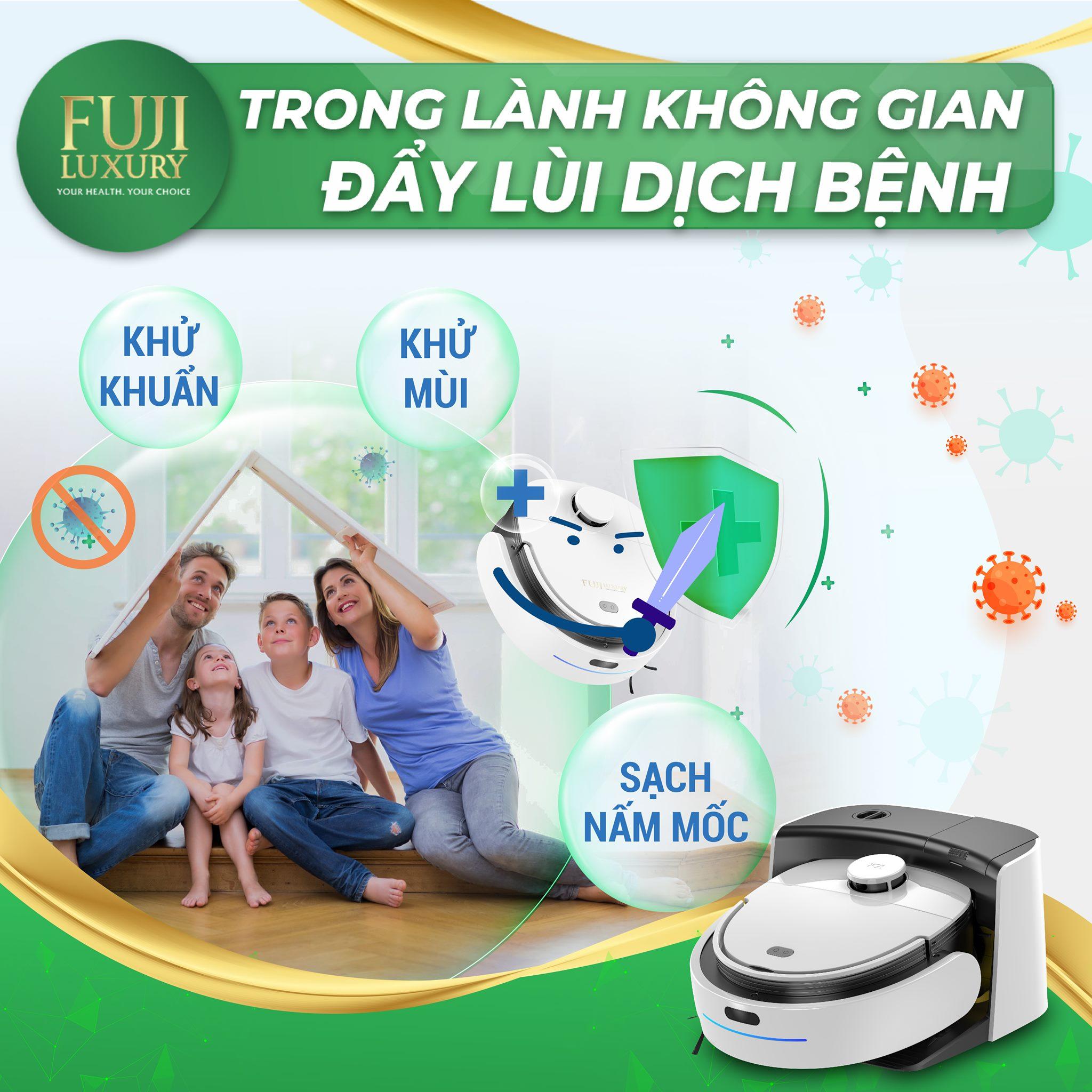 Đã có robot hút bụi khỏi lo dịch bệnh 