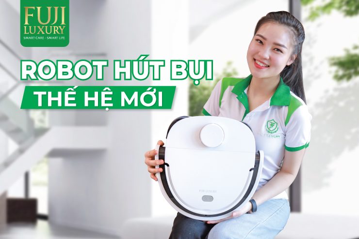 Robot hút bụi thông minh sản phẩm thế hệ mới