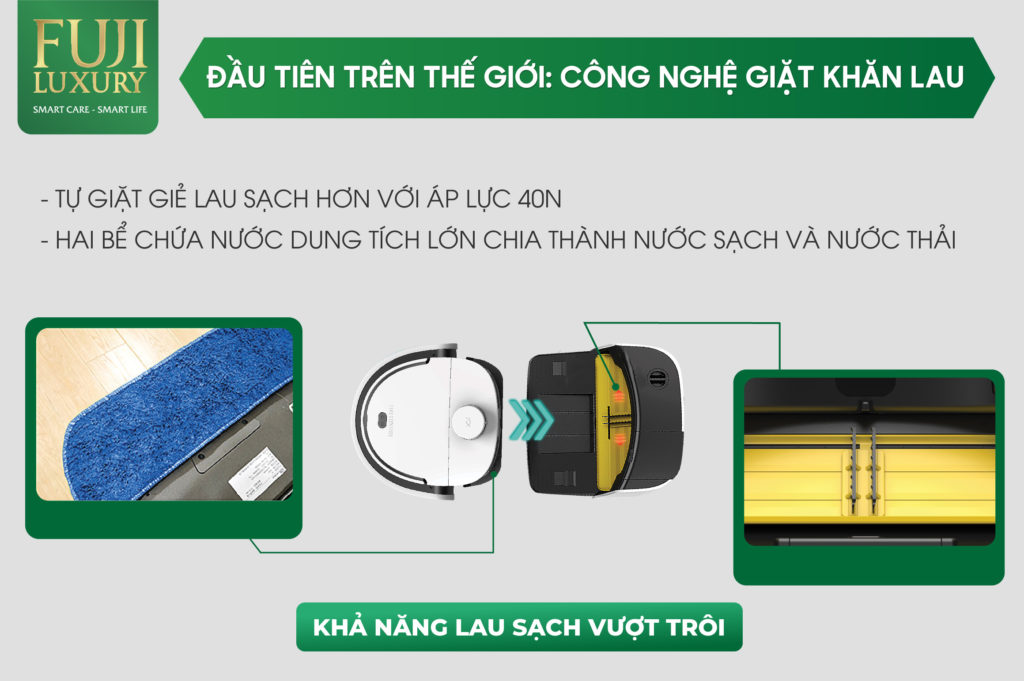 robot hút bụi lau nhà nào tốt nhất