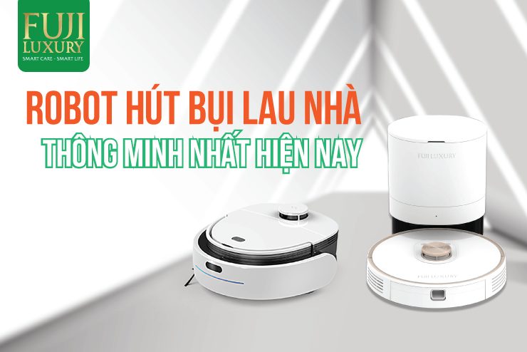 Các thiết bị gia dụng thông minh robot hút bụi lau nhà tự động