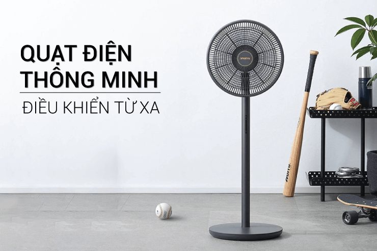 Thiết bị gia dụng quạt điện thông minh điều khiển từ xa