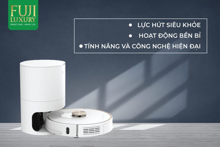 Những dòng robot hút bụi lau nhà của Fuji Luxury luôn được khách hàng đánh giá cao về chất lượng, kiểu dáng thiết kế.