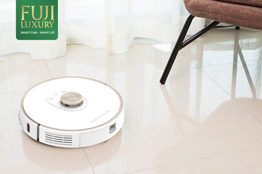 Robot hút bụi lau nhà T12 Max Plus hoạt động trên cả sàn gạch và sàn thảm