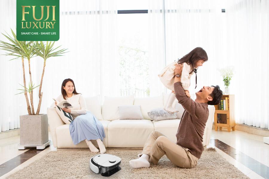 robot hút bụi lau nhà giúp gia đình bạn có nhiều giây phút bên cạnh nhau hơn